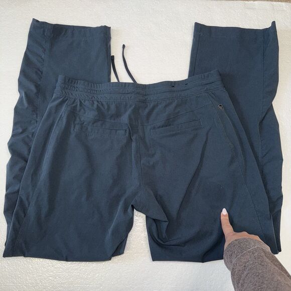 Kuhl Freeflex Move Pants Womens Medium Short Steel Blue Hiking Gorpcore FLAWED - Picture 10 of 10